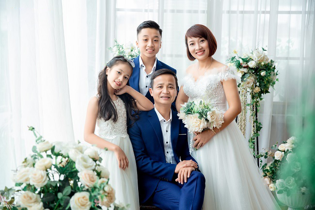 Chụp ảnh gia đình theo kiểu Hàn Quốc